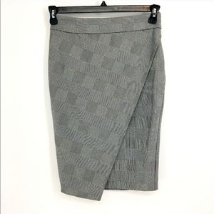COPY - 🔥Express Glen Check Tulip Pencil Skirt